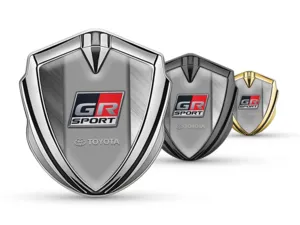 Toyota Emblem Silicon Badge Modern Look High-End Style